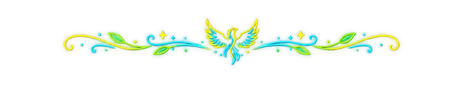 Decorative Fynix Project phoenix divider. Fynix Project Phoenix Divider