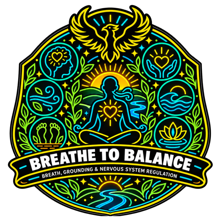 Breathe to Balance workshop for breath, grounding and nervous system regulation
