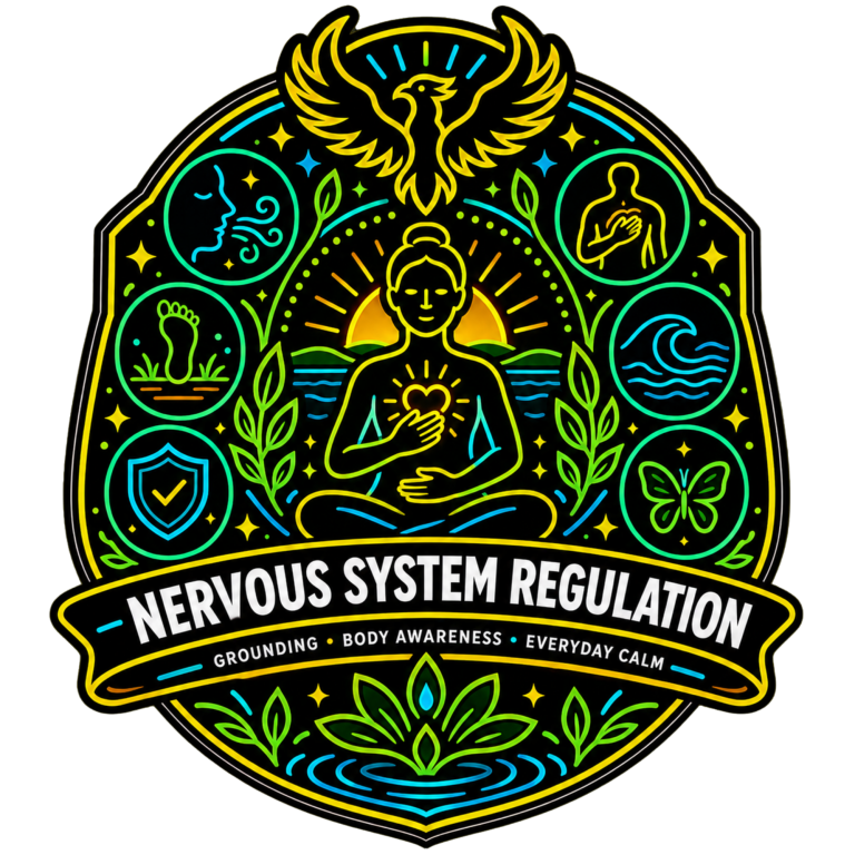 Nervous system regulation workshop emblem